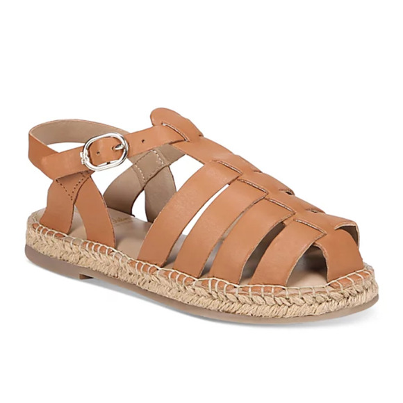 Sam Edelman Kids Kora Sandals US 2 M EU 33.5 Brown Leather NIB - Picture 1 of 11